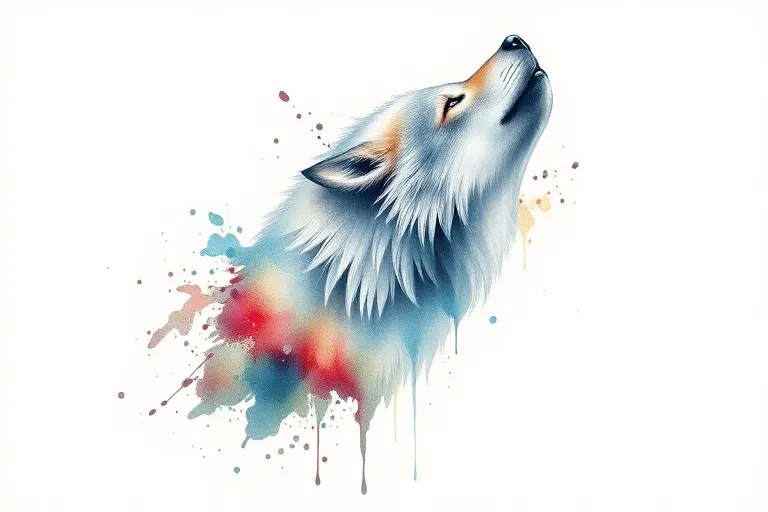 wolf tattoo