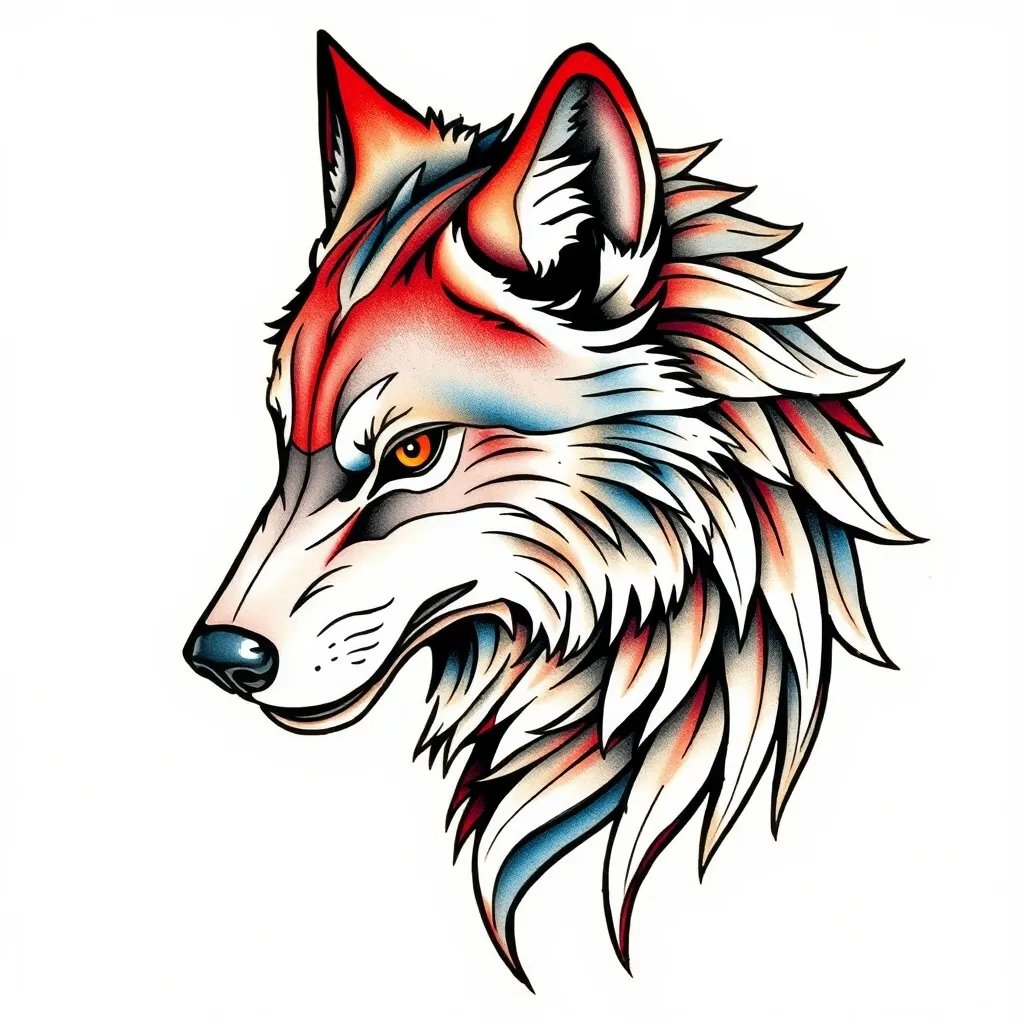 wolf tattoo