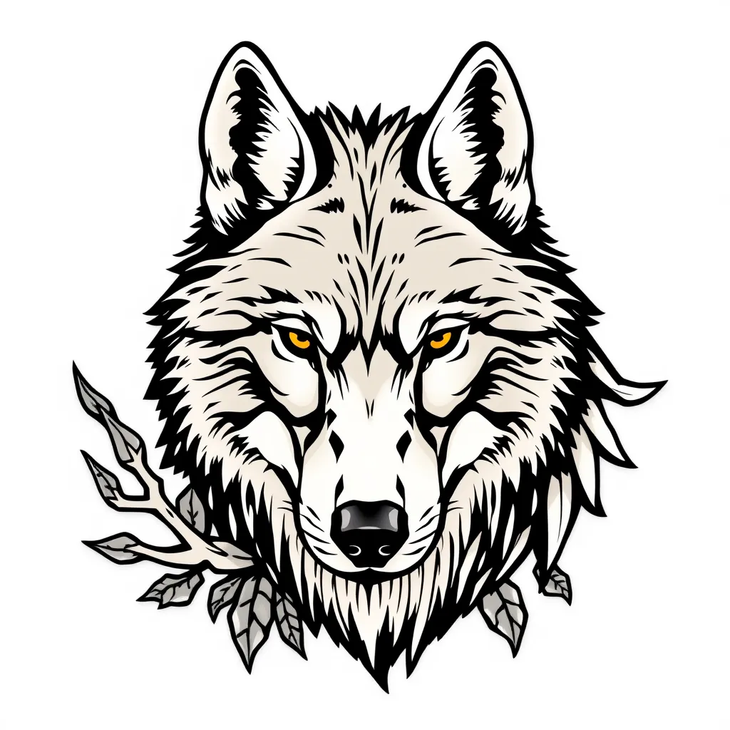 wolf tattoo