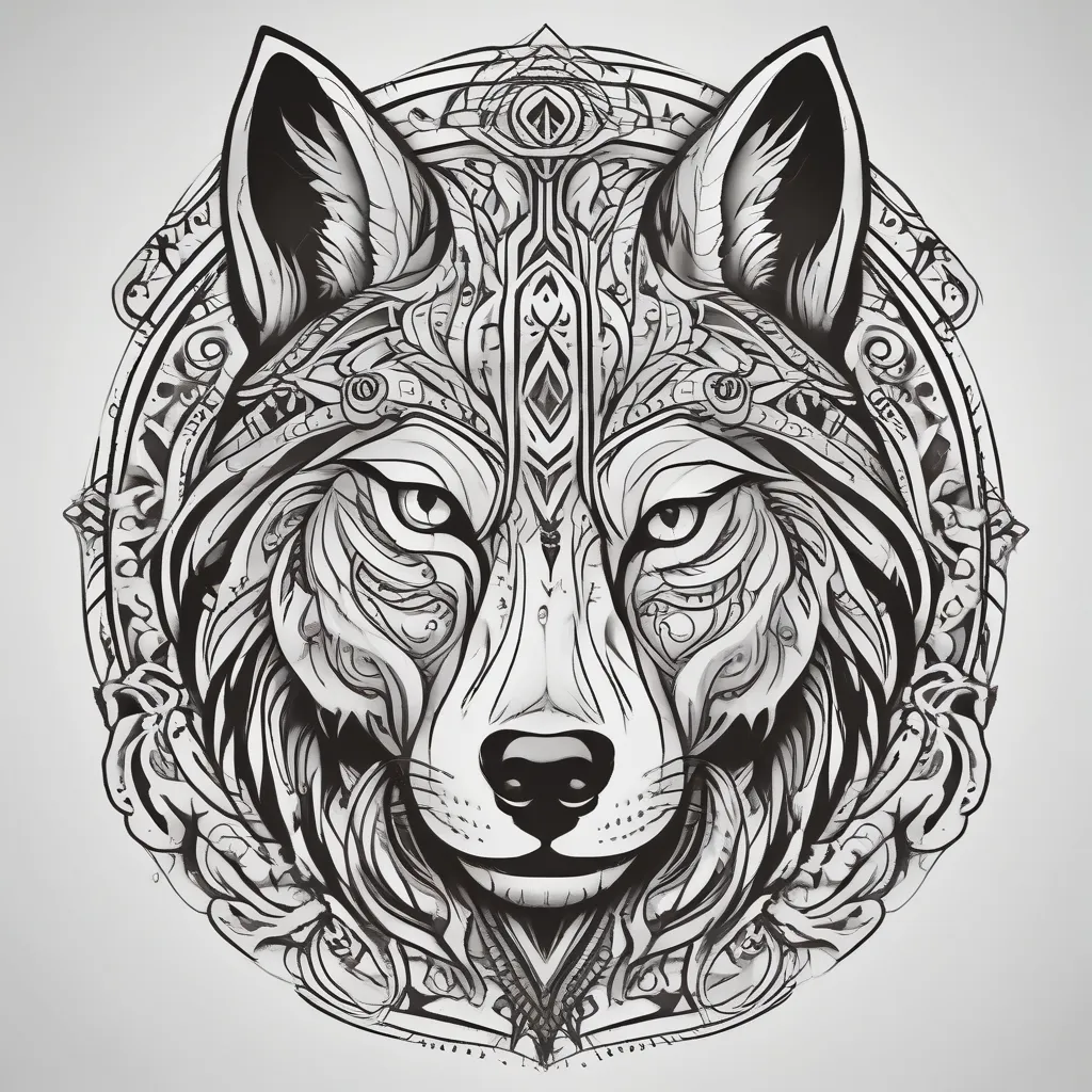 Wolf tatuagem