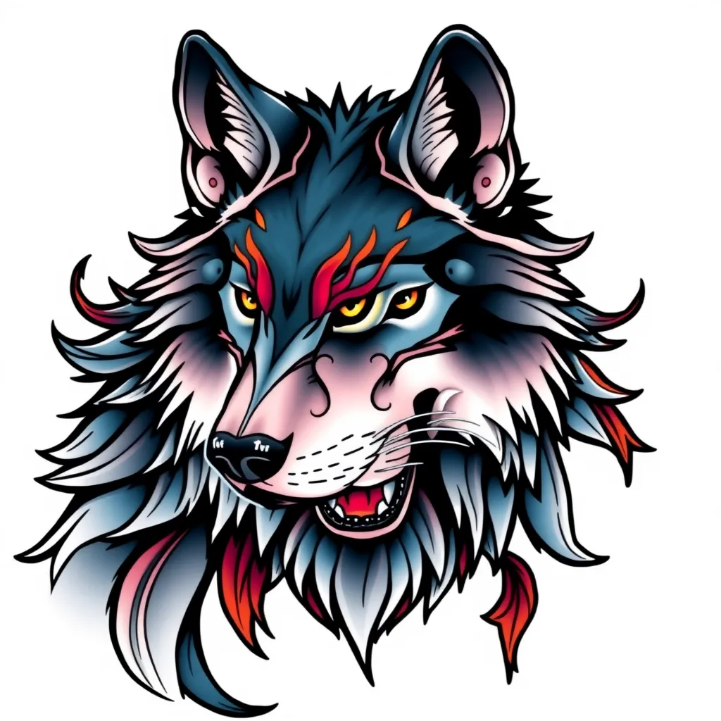 wolf tattoo