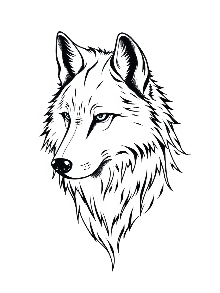 Wolf tattoo