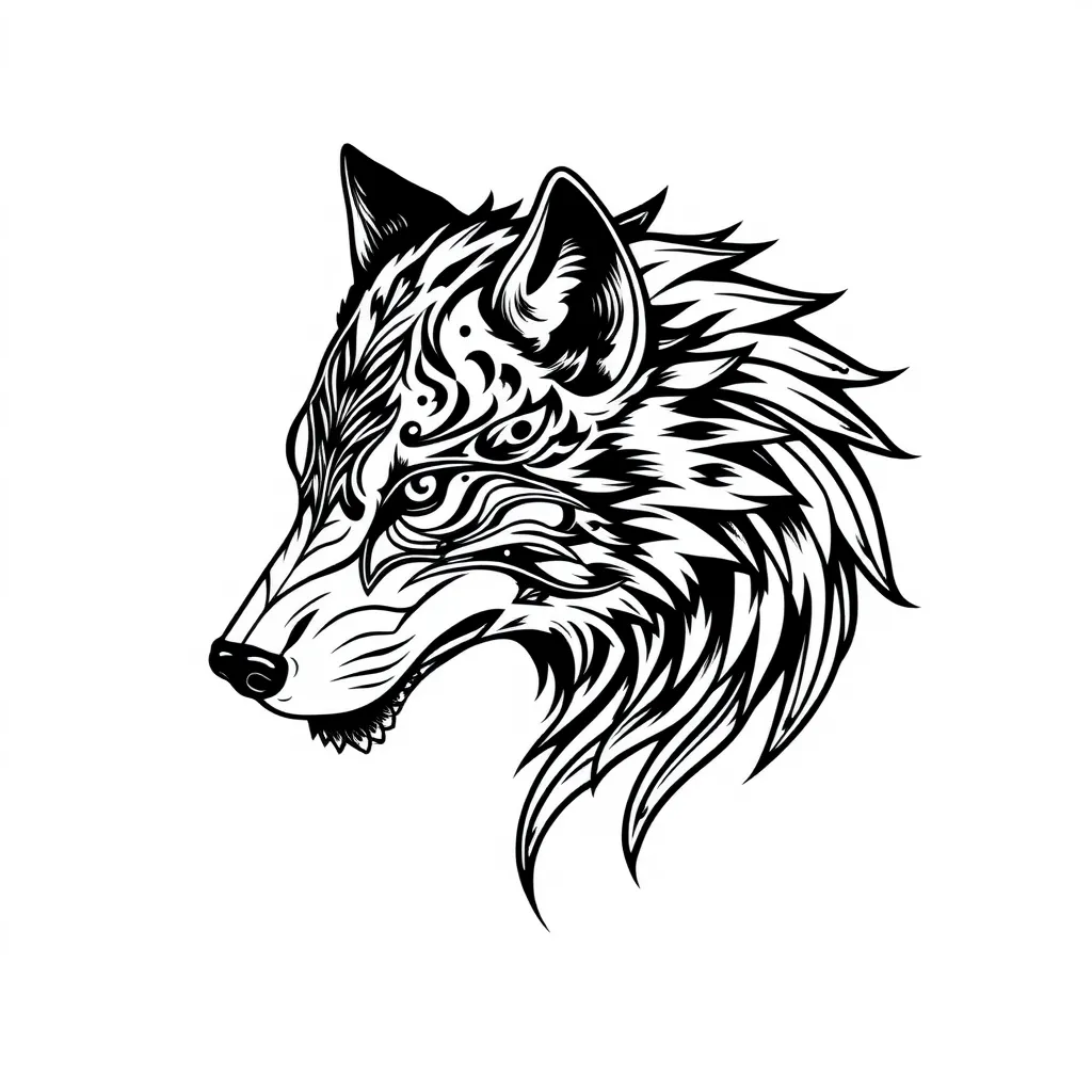 wolf tattoo