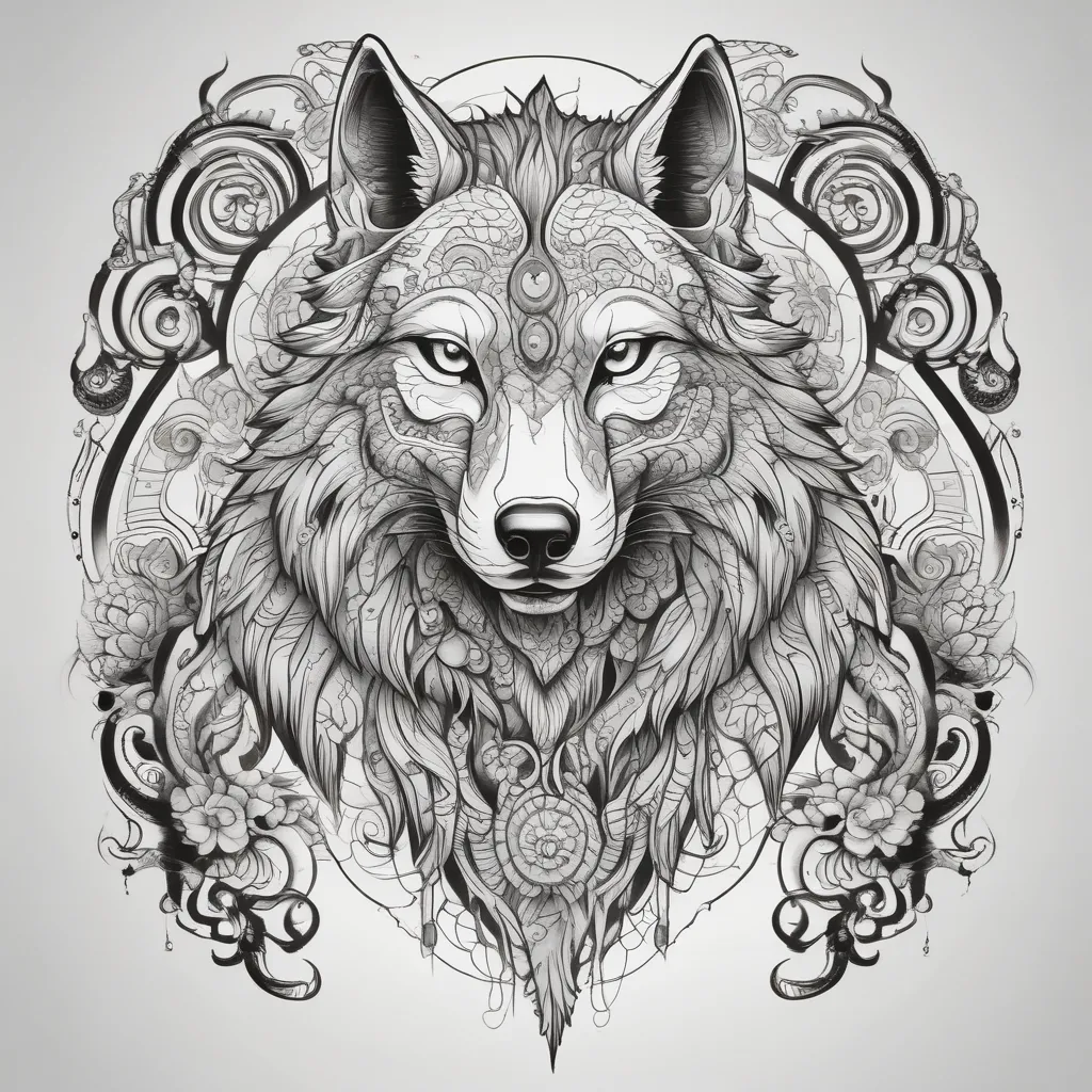 Wolf tatouage