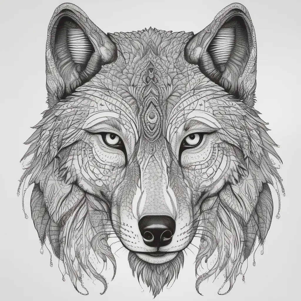 wolf tatuaggio