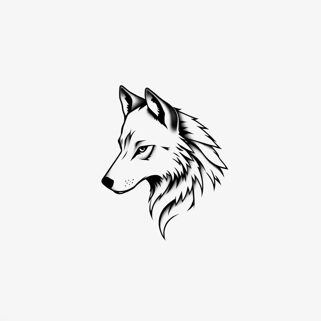 Wolf tattoo