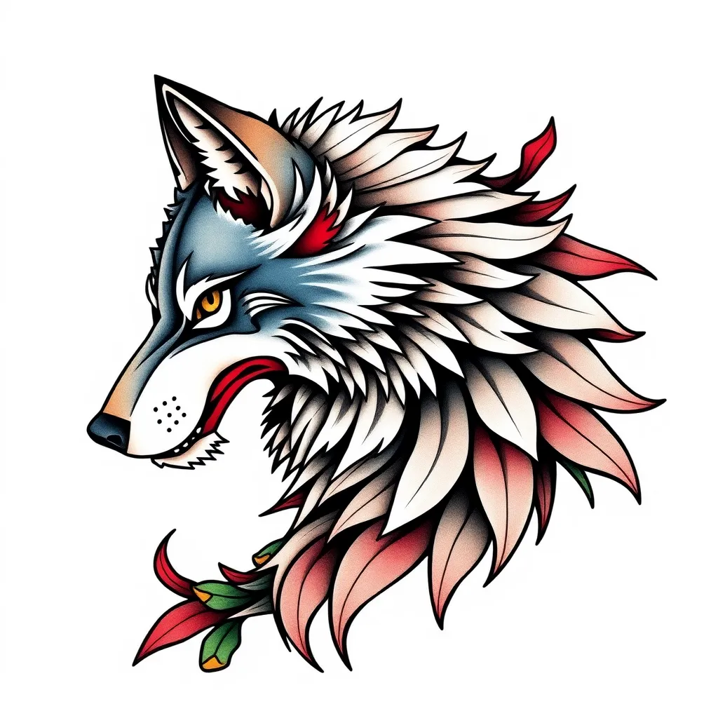 wolf tattoo