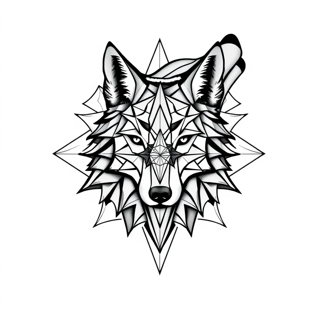 loup tattoo