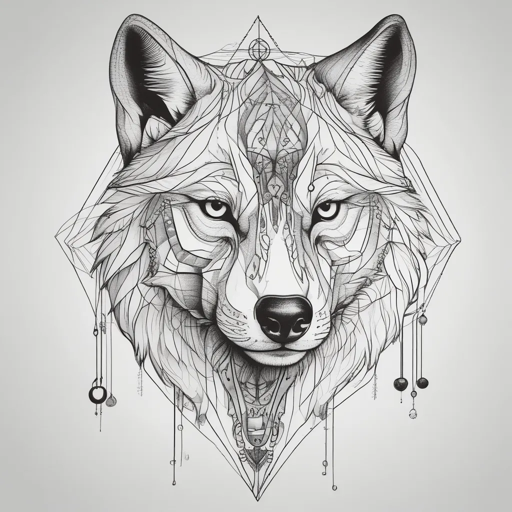 Wolf tatuagem