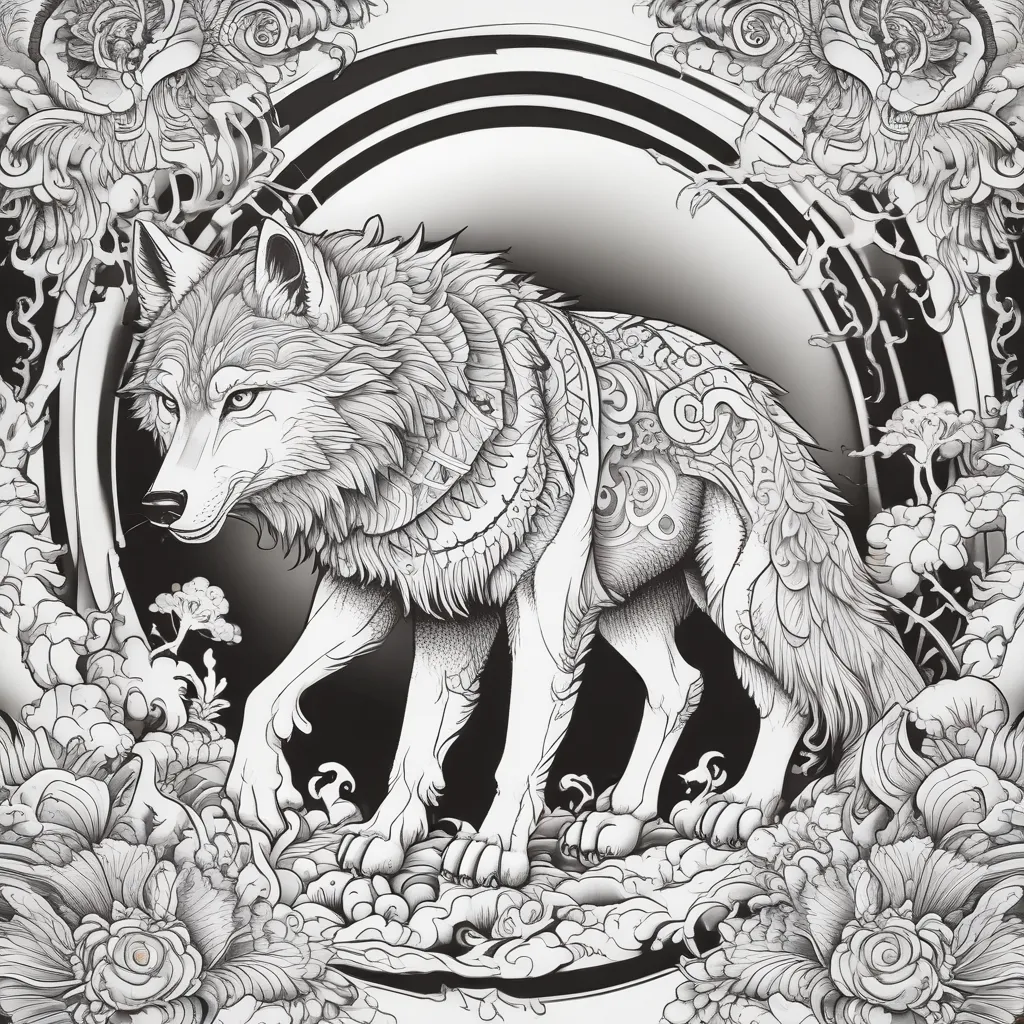 wolf tatuagem