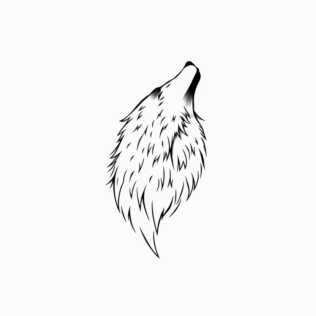 Wolf tatuaje