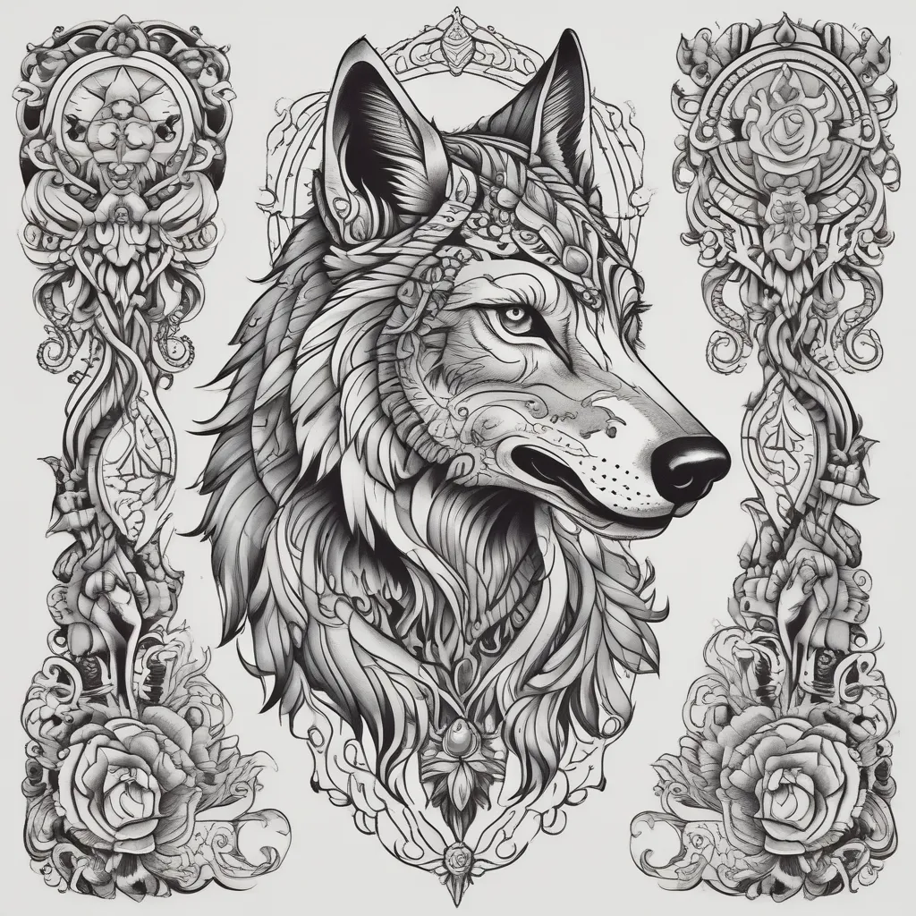 Wolf Stern tatuagem