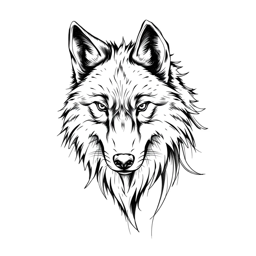 wolf tatoeage