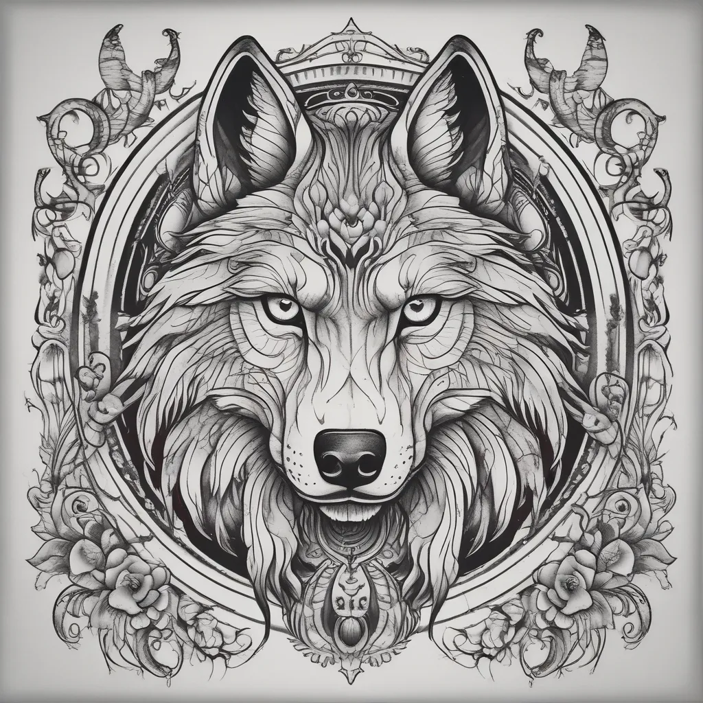 Wolf tatouage