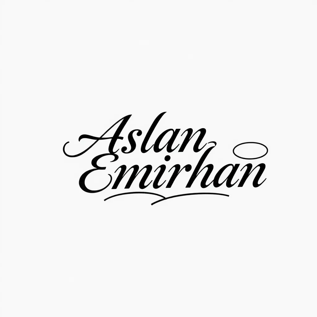 aslan emirhan ismi yazılması  纹身