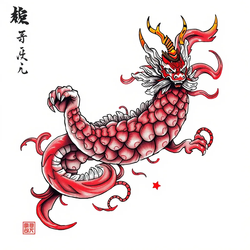 袁梓博 татуировка