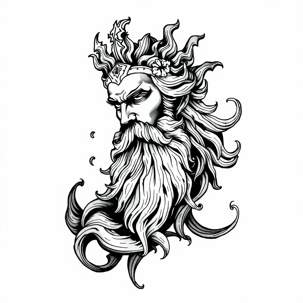 Zeus Tätowierung