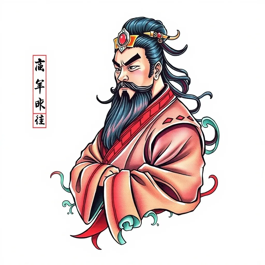 赵公明 tattoo