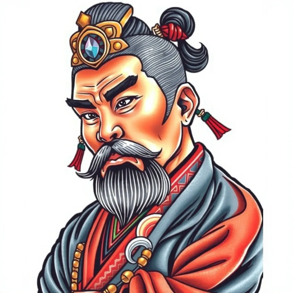 赵公明 tattoo